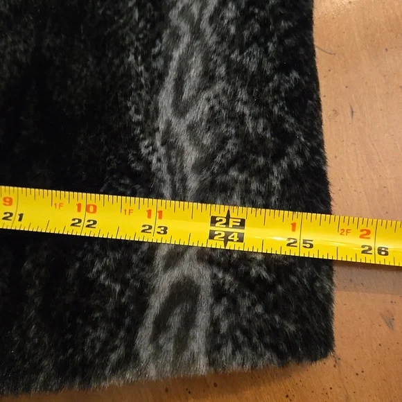 🌞Host Pick🌞Marks & Spencer Per Una Faux Fur Swing Jacket L - Picture 9 of 10